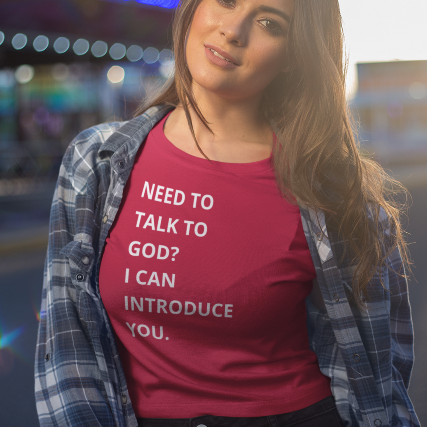 Need to Talk to God Shirt  Introduction Jesus Tee