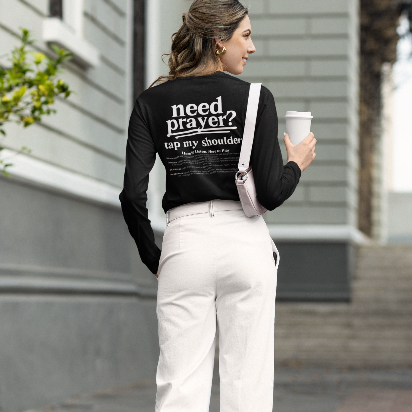 Need Prayer? Tap My Shoulder We Can Pray T-shirt