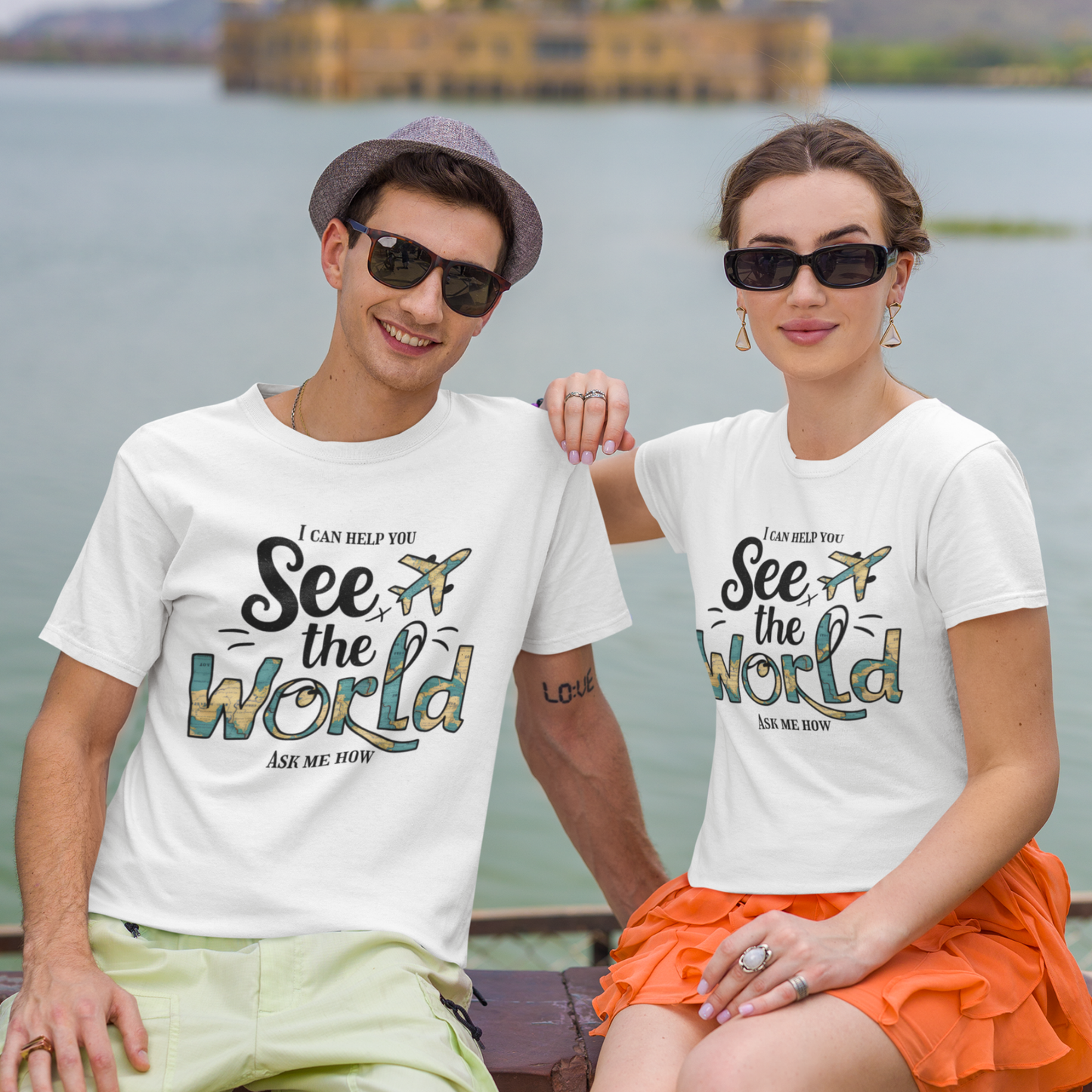 I Can Help You See the World- Ask Me How Unisex T-Shirt